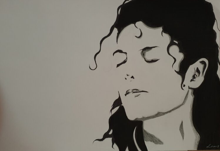 Michael-Jackson-Louis-art-Louis-Ruzario-Painter